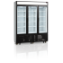 TEFCOLD - Réfrigérateur portes vitrées à cadre aluminium à charnières 1315 L - FSC1600H