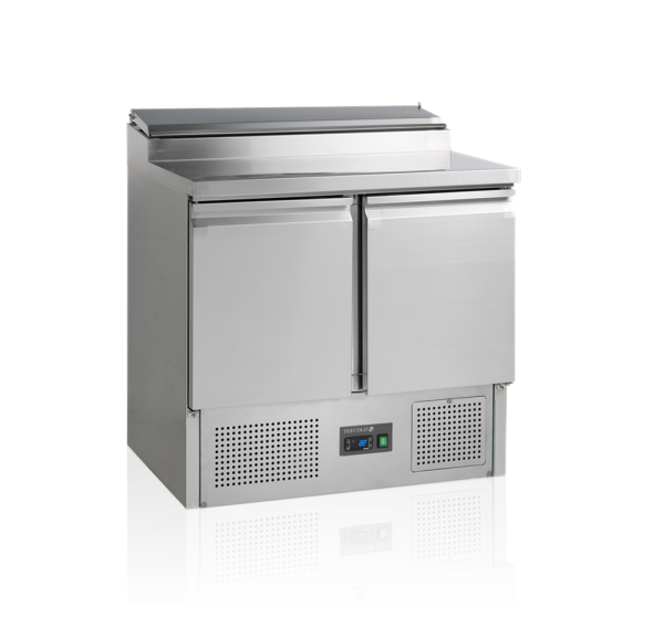 TEFCOLD - Saladette réfrigérée GN1/1 2 portes à fermeture automatique 228 L - GSS20