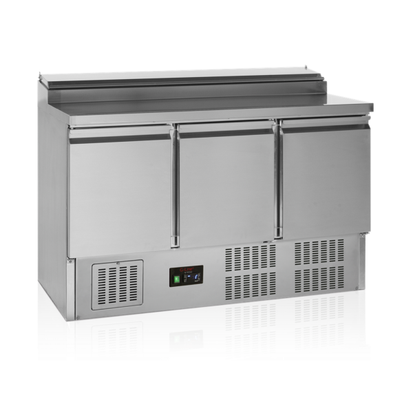 TEFCOLD - Saladette GN/1 portes à fermeture automatique 348 L -  GSS435