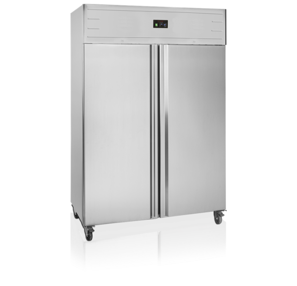 TEFCOLD - Armoire réfrigérée positive 2 portes GN2/1 à fermeture automatique 1166 L - GUC140