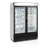 TEFCOLD - Armoire réfrigérée 2 portes vitrées chauffantes à fermeture automatique 1149 L - NF5000G