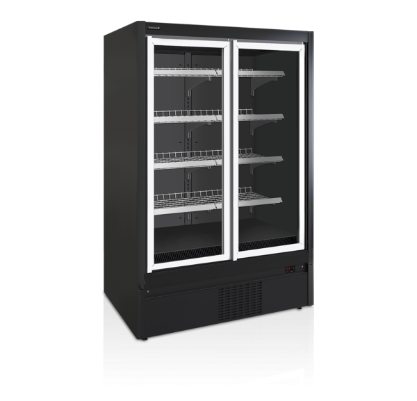 TEFCOLD - Armoire réfrigérée 2 portes vitrées inclinable 880 L - EXTRA1250FD