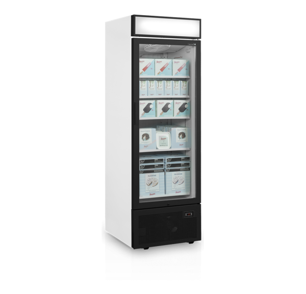 TEFCOLD - Armoire réfrigérée 1 porte vitrée chauffante à fermeture automatique 544 L - UFSC1450GCPNF