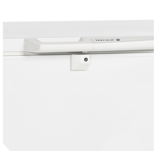 Congélateur horizontal blanc couvercle plein thermostat