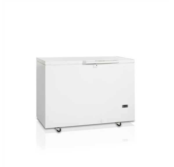 TEFCOLD - Congélateur horizontal couvercle plein blanc avec serrure 330 L - SE30-45
