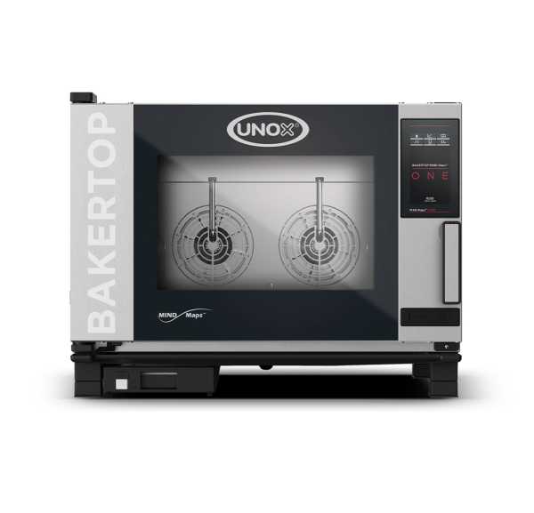 UNOX - Four pâtissier mixte 4 niveaux 600x400 mm - BAKERTOP MIND.MAPS COUNTERTOP ONE