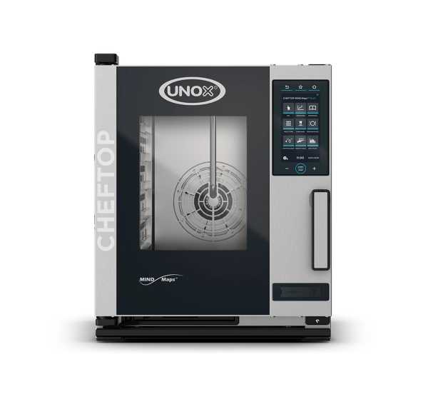 UNOX - Four compact mixte 5 niveaux GN2/3 17,1 kWh/jour - CHEFTOP MIND.MAPS COMPACT PLUS
