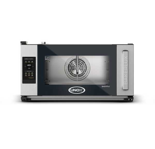 UNOX - Four pâtissier ventilé 3 niveaux 600x400 humidificateur et panneau tactile 2.4" D/G - ELENA.MATIC BAKERLUX SHOP.PRO TOUCH