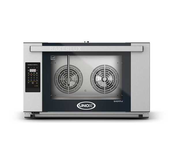 UNOX - Four pâtissier ventilé 4 niveaux 600x400 mm avec humidificateur - ROSSELLA BAKERLUX SHOP.PRO LED