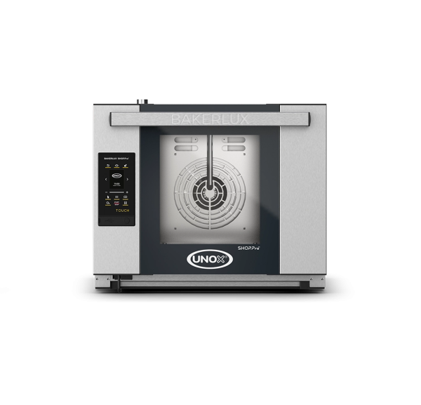UNOX - Four à convection 4 niveaux 460x330 mm avec humidificateur et panneau tactile 2.4" H/B - ARIANNA BAKERLUX SHOP.PRO TOUCH