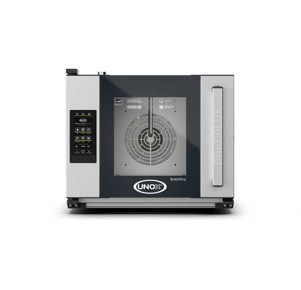 UNOX - Four à convection 4 niveaux 460x330 mm avec humidificateur et panneau tactile 7" - BAKERLUX SHOP.PRO MASTER
