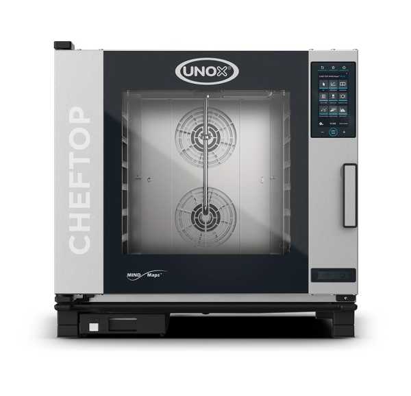 UNOX - Four électrique mixte 6 niveaux GN2/1 - CHEFTOP MIND.MAPS COUNTERTOP PLUS