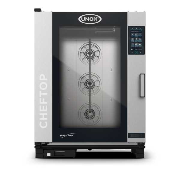 UNOX - Four électrique mixte 10 niveaux GN2/1 - CHEFTOP MIND.MAPS COUNTERTOP PLUS