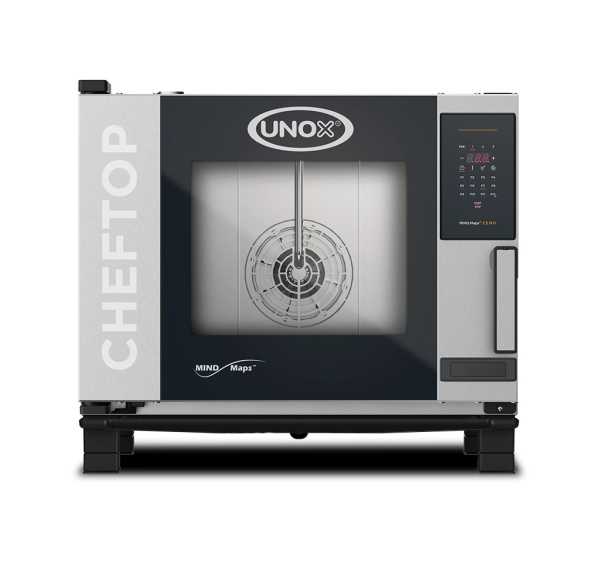 UNOX - Four électrique mixte 5 niveaux GN1/1 de 7 kW sans lavage automatique - CHEFTOP MIND.MAPS COUNTERTOP ZERO