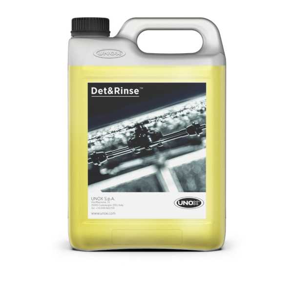UNOX - 2 bidons de 5 litres de détergent pour lavage automatique - DET&RINSE