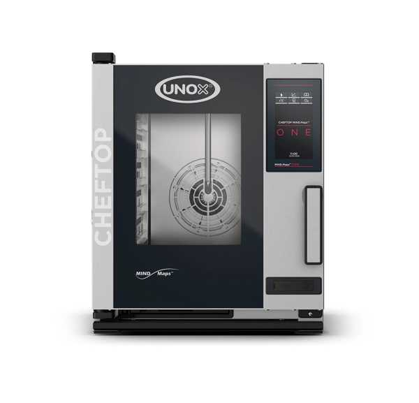 UNOX - Four compact mixte 5 niveaux GN 2/3 20,7 kWh/jour - CHEFTOP MIND.MAPS COMPACT ONE