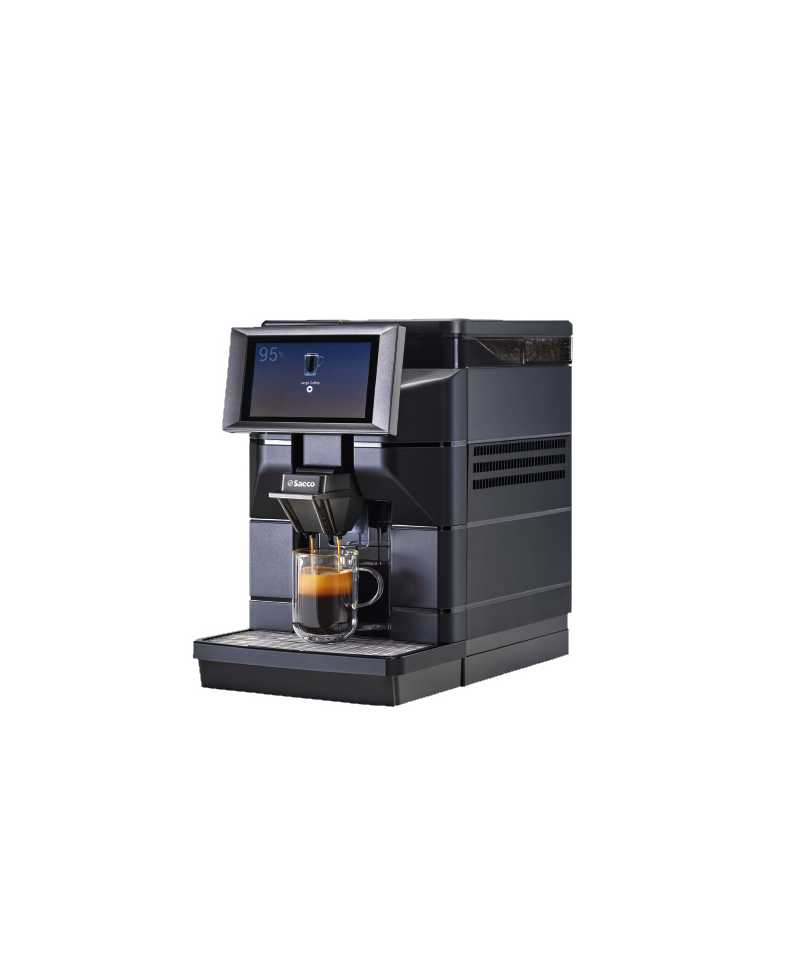 Machine professionnelle automatique grains de café Lirika Black