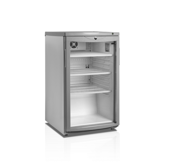 TEFCOLD - Table top réfrigérée positif avec porte vitrée 105 litres - BC145W/FAN