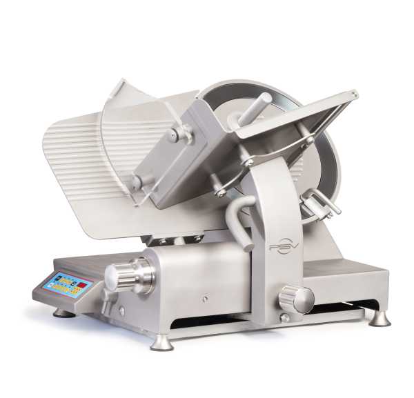 PSV - Trancheur tout inox à pignon semi-automatique affûteur indépendant extracteur de lame