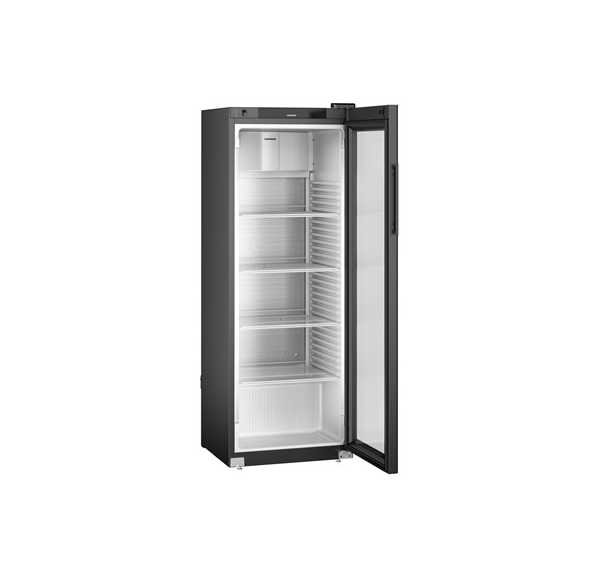 LIEBHERR - Armoire positive ventilée -2/+15°C 1 porte vitrée noire 250 litres - PERFECTION - MRFVG3511