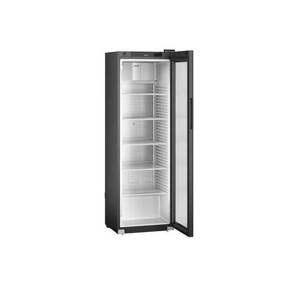 LIEBHERR - Armoire positive ventilée -2/+15°C 1 porte vitrée noire 286 litres - PERFECTION - MRFVG4011