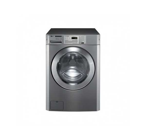 LG - Lave-linge semi-professionnel capacité 11 kg avec pompe de vidange eau chaude/eau froide 5 programmes installation colonne