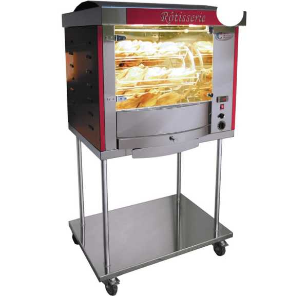 MAP - Rôtissoire à 5 balancelles électrique 15 poulets de 1,6 kg
