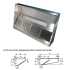 FURNOTEL - Hotte statique 1000 x 938 mm hauteur 400 mm
