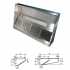 FURNOTEL - Hotte statique 3000 x 938 mm hauteur 500 mm