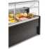 DAP - Vitrine réfrigérée droite +4°C/+6°C avec réserve froid statique 1000 à 3000 mm - SLIM