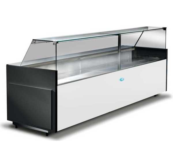 DAP - Vitrine réfrigérée droite 0°C/+2°C sans réserve froid ventilé exposition 660 mm - ONYX