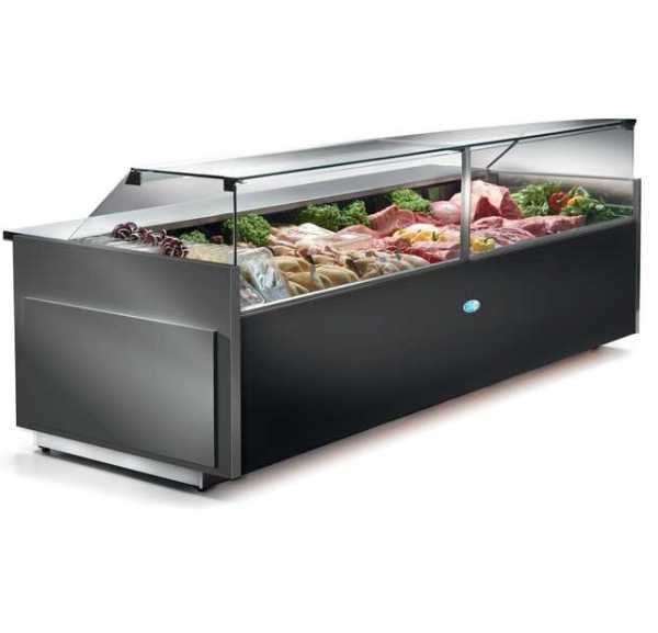 DAP - Vitrine réfrigérée droite 0°C/+2°C sans réserve froid ventilé exposition 900 mm - ONYX