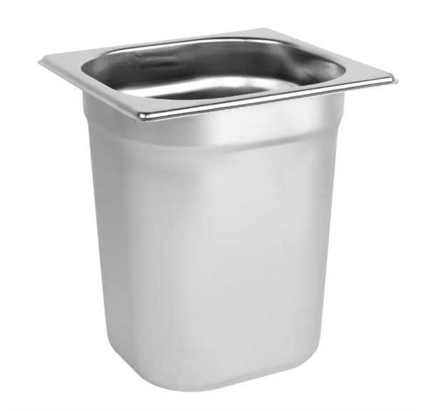 HENDI - Bac Gastronorme Inox GN 1/6 - Prof. 200 mm (3 L) K995