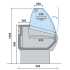 AFI COLLIN LUCY - Vitrine réfrigérée bombée 3°C/+6°C avec réserve froid statique 1040 à 2500 mm