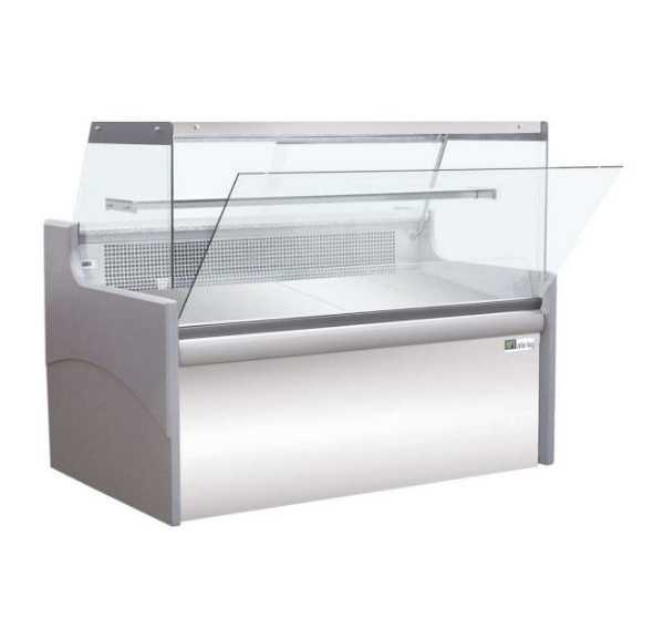 AFI COLLIN LUCY - Vitrine réfrigérée droite -2°C/+2°C avec réserve froid ventilé 1340 à 2590 mm