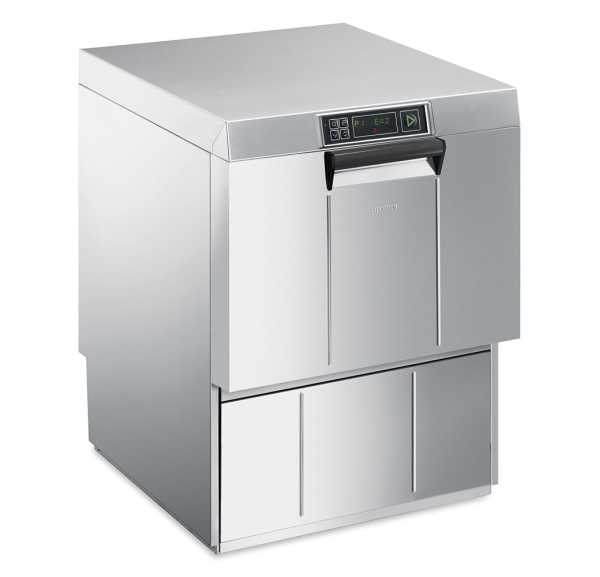 SMEG - Lave-vaisselle plaques électronique 600x400 commutable 51 paniers/h ouverture 400 pompe de vidange - EASYLINE