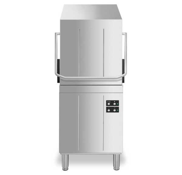 SMEG - Lave-vaisselle mécanique 500x500 commutable 40 paniers/h ouverture 470 pompe de vidange - ECOLINE