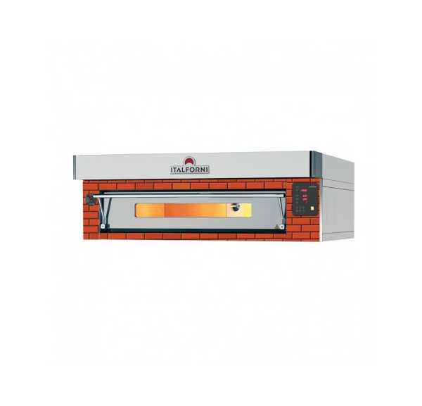 ITALFORNI - Four à pizza 1 chambre 12 pizzas commandes digitales - Série EURO