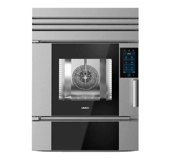UNOX - Four électrique mixte 4 niveaux GN1/1 avec lavage automatique 21,7 kWh/jour - CHEFTOP MIND.MAPS VISTA