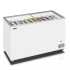 TEFCOLD - Conservateur coffre blanc couvercles vitrés 401 L - IC400SC