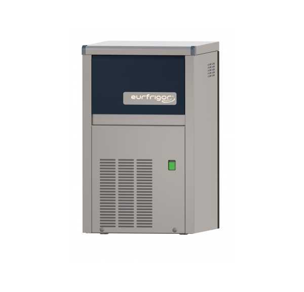 Eurfrigor - Machine à glaçons pleins avec condenseur à air - Avec réserve - Système à aspersion - MGECP18A
