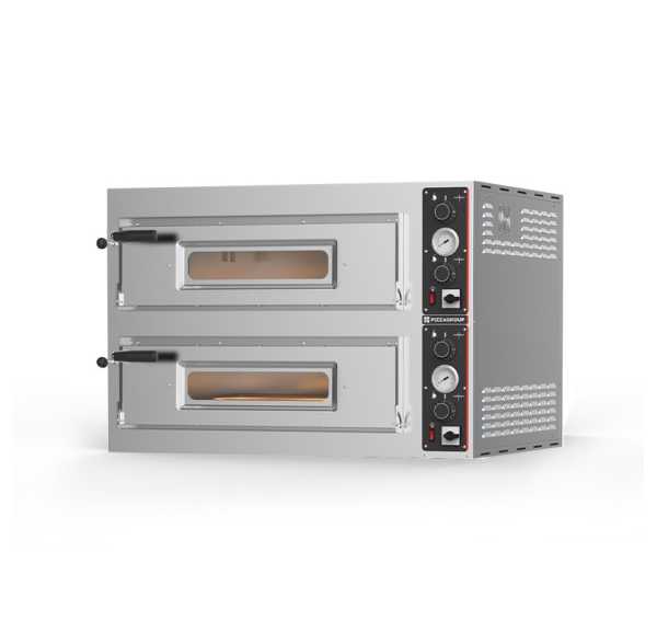 PIZZAGROUP - Four à pizzas électrique Entry Max 2 chambres Ø300-340mm - MAX8F