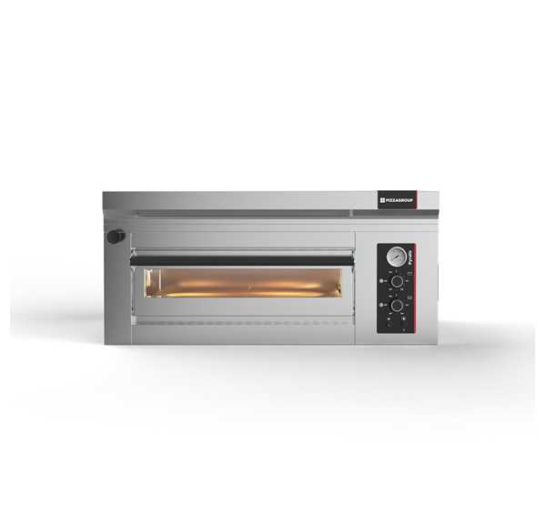 PIZZAGROUP - Four à pizzas électrique Pyralis 1 chambre Ø300-340mm mécanique - PYM4
