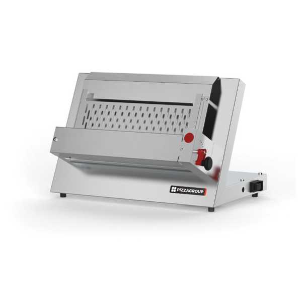 PIZZAGROUP - Façonneuse acier inox un couple de rouleaux - M42A