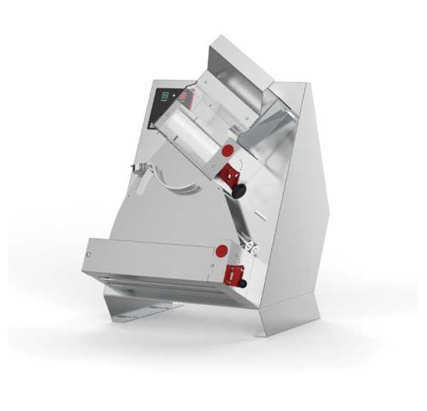 PIZZAGROUP - Laminoir acier inox avec une paire de rouleaux - RM32A