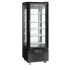 TEFCOLD - Vitrine négative -22/-18°C ventilée 4 faces vitrées noire 248 litres - UPD400-F