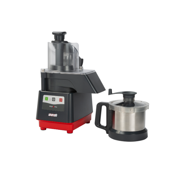 DITO SAMA - Combiné coupe-légumes/cutter mélangeur 2,6 litres avec cuve inox vitesse variable 500-3600 tr/mn - PREP4YOU