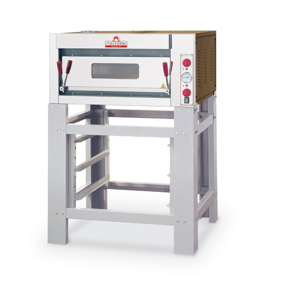 ITALFORNI - Four à pizza 1 chambre 4 pizzas - Série TK