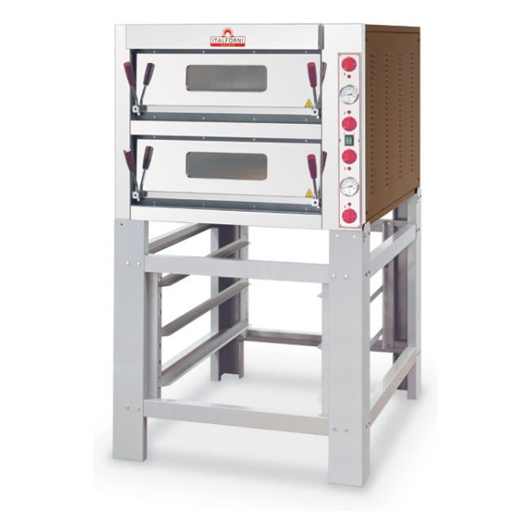 ITALFORNI - Four à pizza 2 chambres 8 pizzas - Série TK