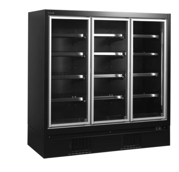 TEFCOLD - Armoire réfrigérée négative inclinable 2 portes vitrées avec option canalisation 1350 L - EXTRA1875FD